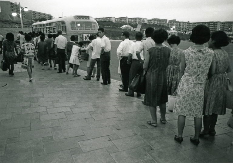 In front of Kita-Senri Station 1967♦